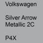 Preview: Volkswagen, Silver Arrow Metallic 2C, P4X.